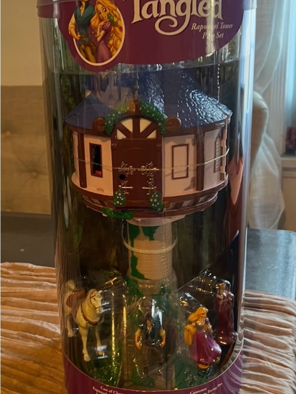 Disney Tangled Tower Playset - Purple, White & Green